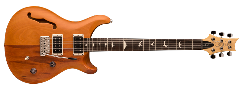 guitare électrique PRS eco responsable, guitare électrique semi hollow, guitare électrique 6 cordes