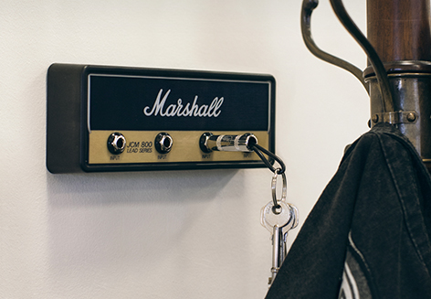marshall, ampli marshall, histoire de la marque Marshall, produits dérivés Marshall