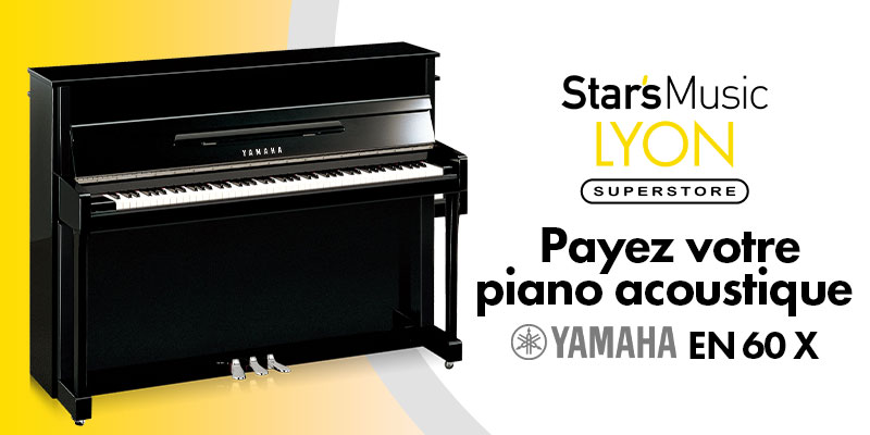 Payez votre piano acoustique Yamaha en 60 fois !