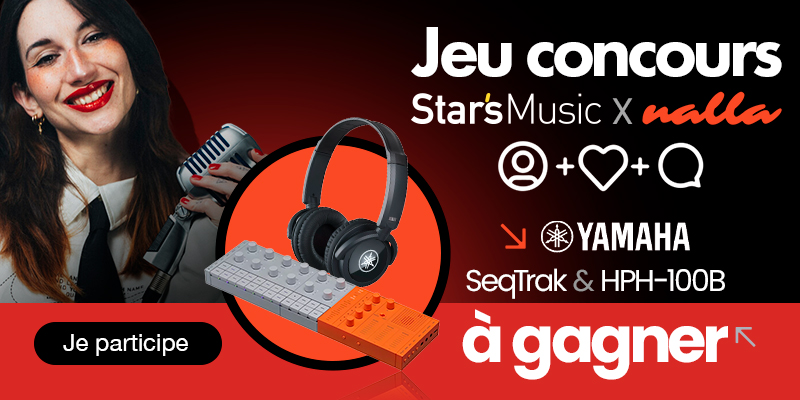 NALLA Yamaha SeqTrak + HPH-100B : Jeu Concours