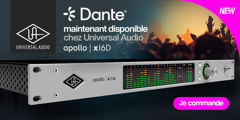 UNIVERSAL AUDIO Apollo x16D : Nouveauté