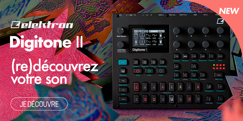 ELEKTRON Digitone MKII : Nouveauté