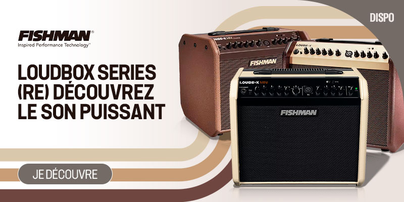 FISHMAN Loudbox Micro & Mini (crème) : Push