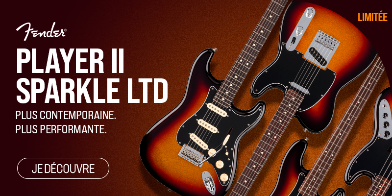 FENDER Player Sparkle LTD : Nouveauté