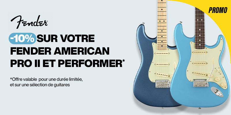 <b><center>FENDER : PROMO SPÉCIALE RENTRÉE</center></b>