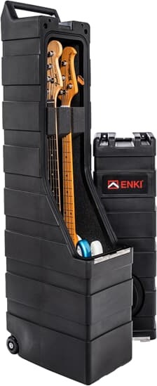 Enki Amg-2-b - Etui Rigide Pour 2 Basses - Etui Basse Acoustique - Main picture