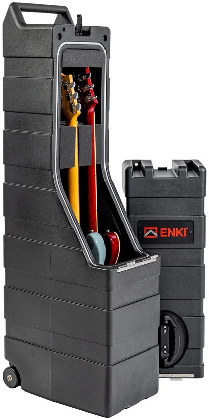 Enki Amg-2-g - Etui Rigide Pour 2 Guitares - Housse Guitare Électrique - Main picture