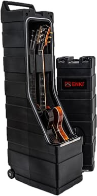 Enki Amg-2xl - Etui Rigide Xl Pour 2 Guitares - Etui Guitare Électrique - Main picture