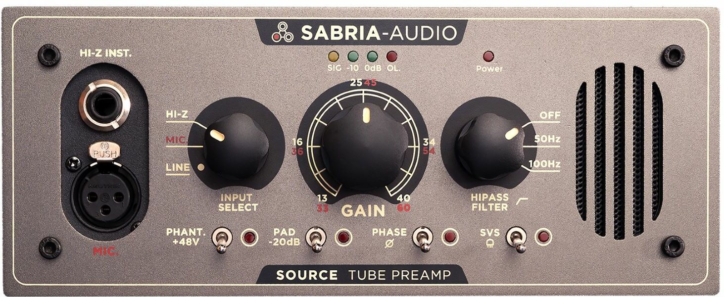 Sabria Audio Source Tube Preamp - PrÉampli - Main picture