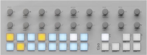 Torso Electronics T-1 White - Sampleur / Groovebox - Main picture