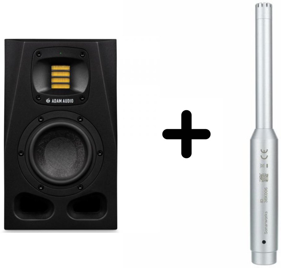 Adam A4v  + Sound Id Reference - Enceintes Et Casque + Micro - Enceinte Monitoring Active - Main picture