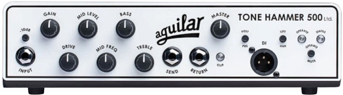 Aguilar Tone Hammer 500 Bass Head V2 Ltd 500w White - TÊte Ampli Basse - Main picture