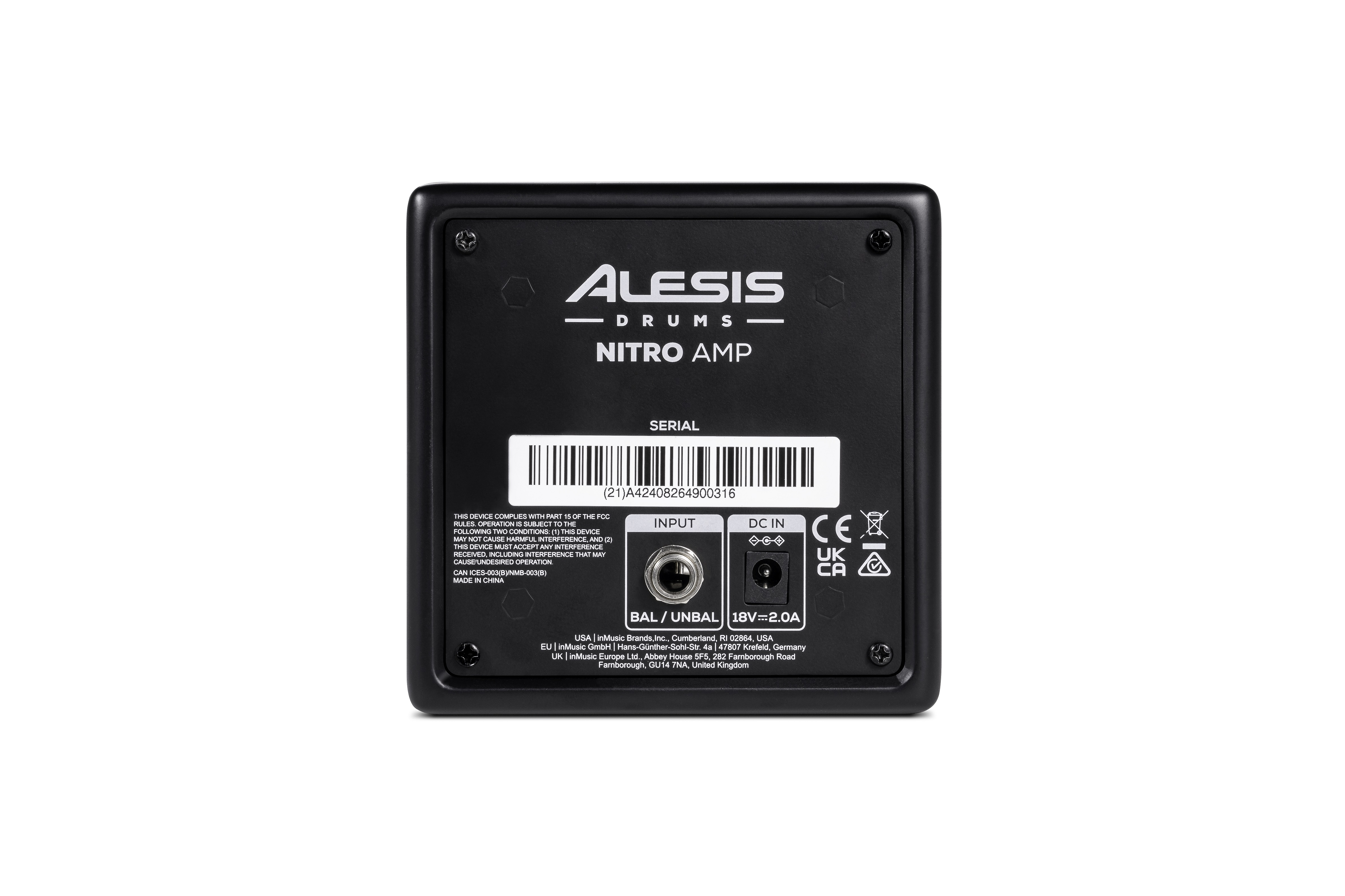 Alesis Nitro Amp 70w 1x3 - SystÊme AmplifiÉ Batterie Électronique - Variation 2