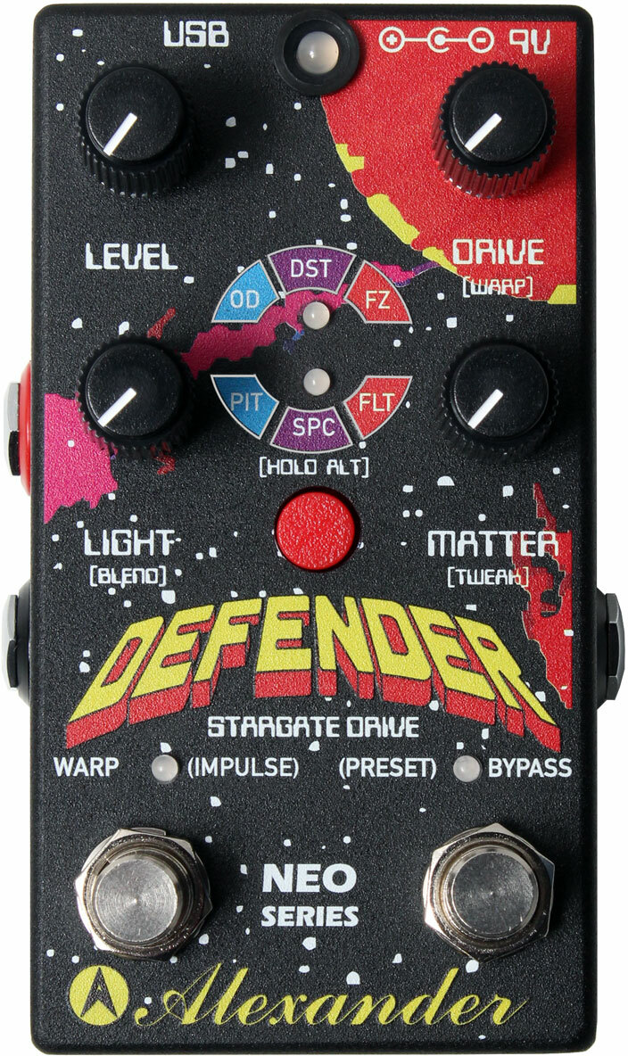 Alexander Pedals Defender Overdrive Neo - PÉdale Overdrive / Distortion / Fuzz - Main picture