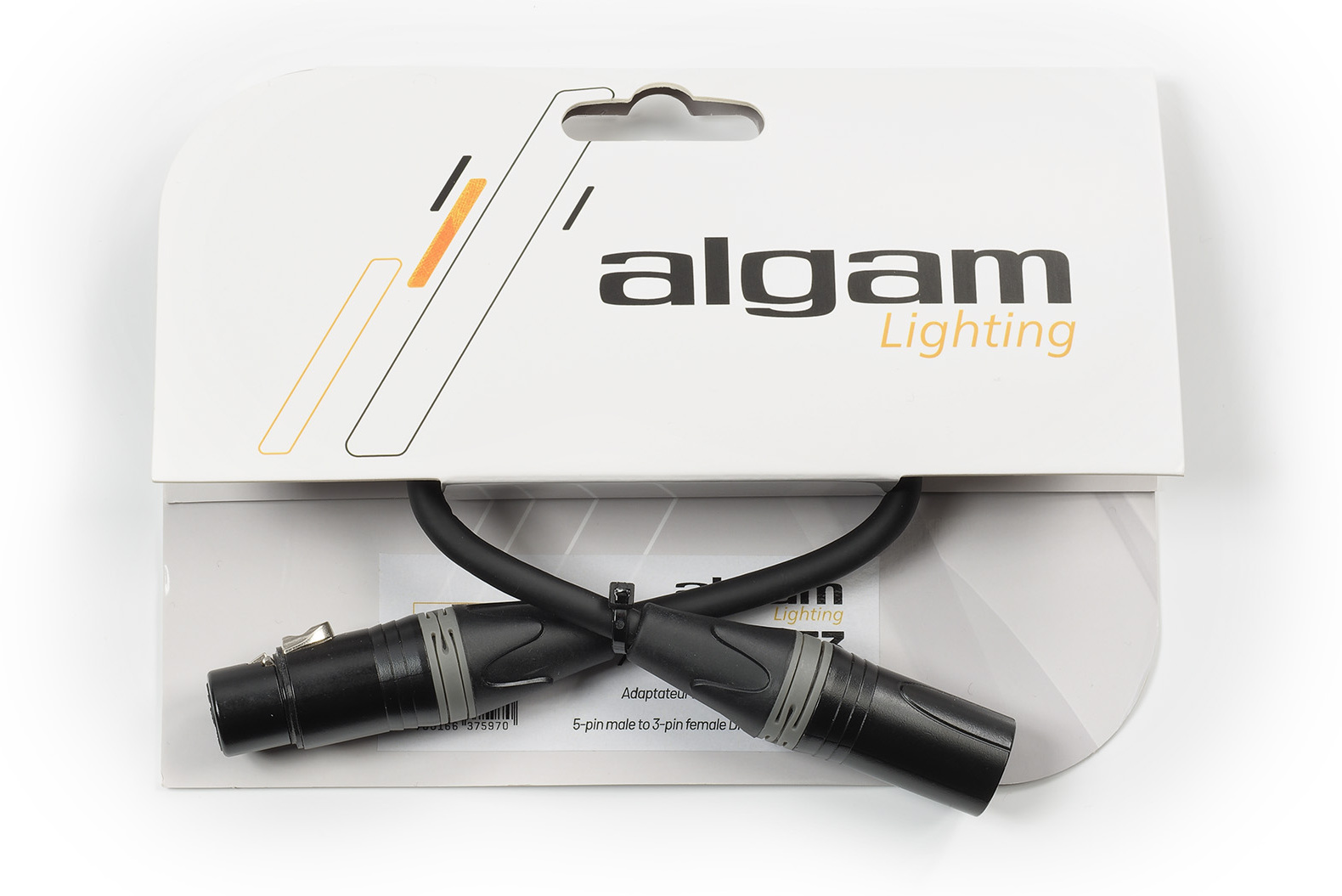 Algam Lighting Adaptateur Dmx Mâle 5 Points/femelle 3 Points, 0,3 M - CÂble - Main picture