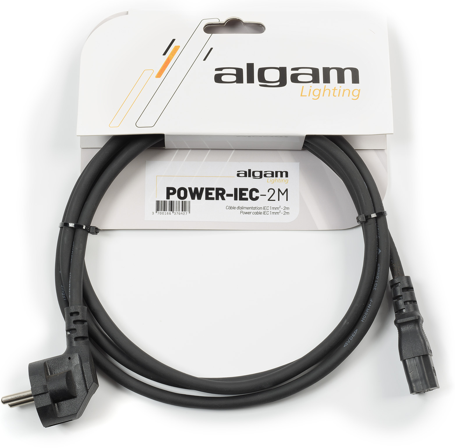 Algam Lighting Câble D'alimentation Iec 1 Mm² - 2 M - CÂble - Main picture