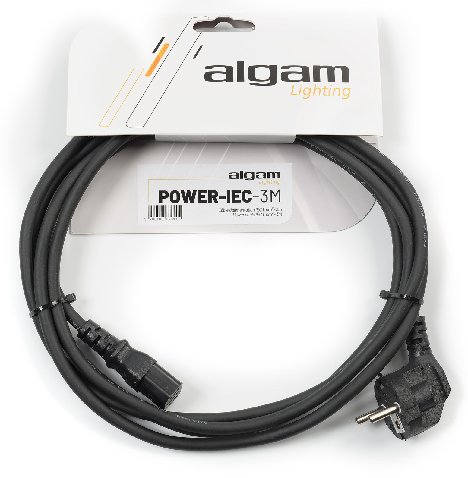 Algam Lighting Câble D'alimentation Iec 1 Mm² - 3 M - CÂble - Main picture