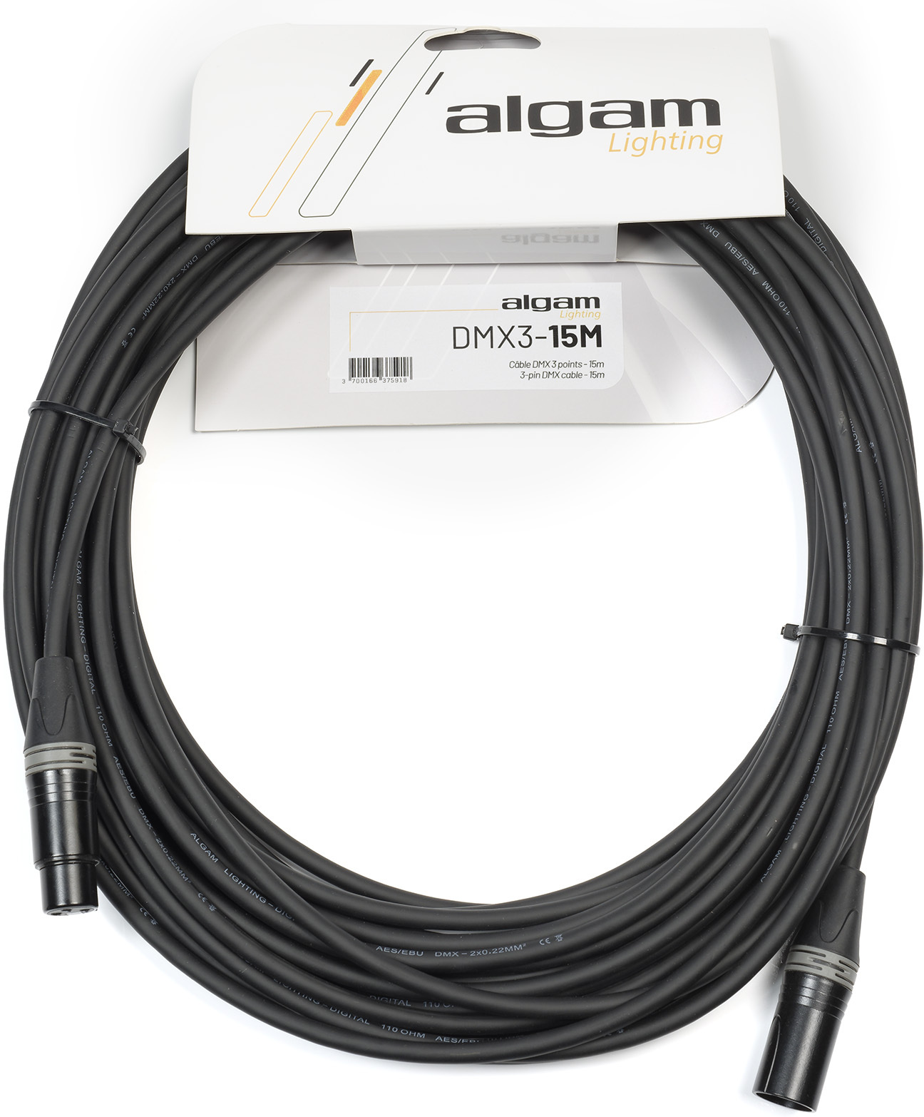 Algam Lighting Câble Dmx 3 Points - 15 M - CÂble - Main picture