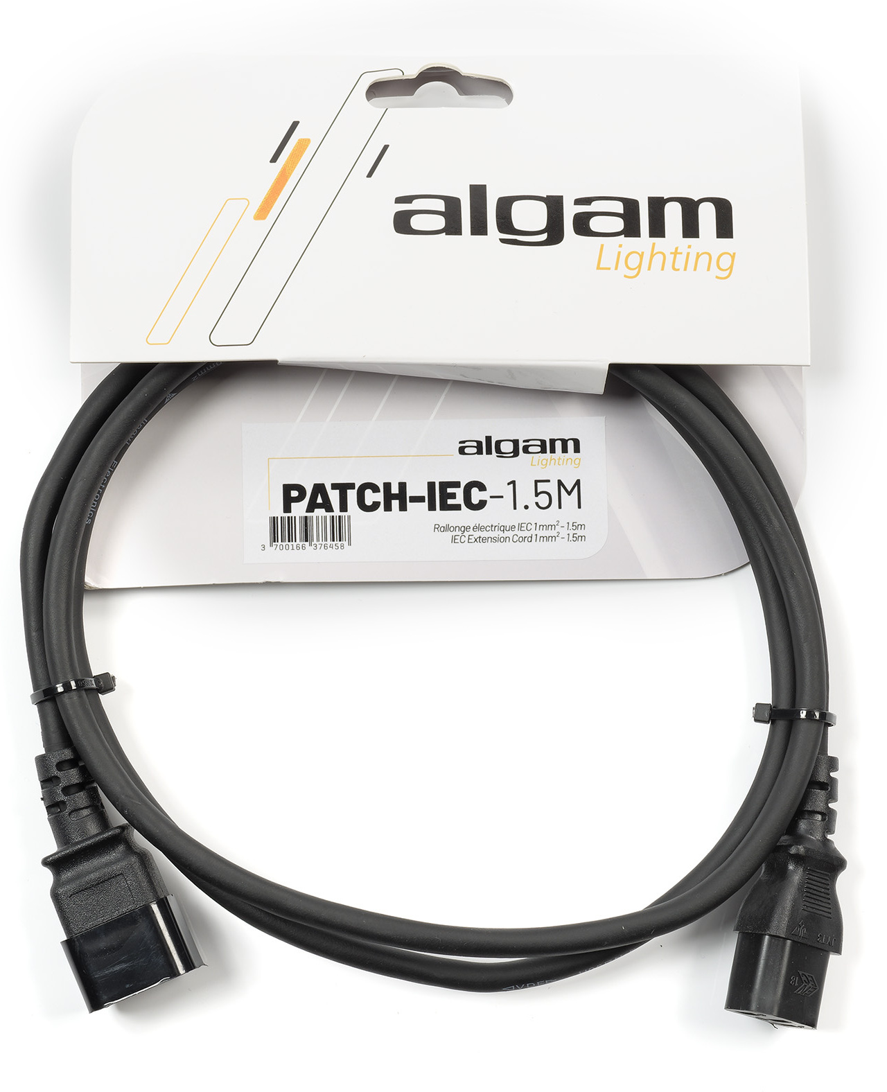 Algam Lighting Rallonge électrique Iec 1 Mm² - 1,5 M - CÂble - Main picture