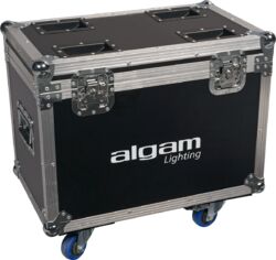 Housse éclairage Algam lighting Flight-case pour 2 lyres MS100