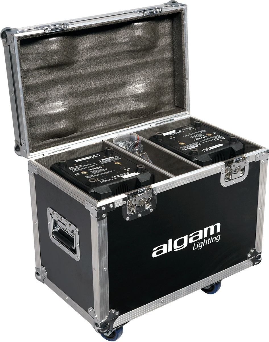 Algam Lighting Flight-case Pour 2 Lyres Ms100 - Housse Éclairage - Variation 1