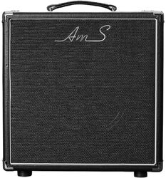 Baffle ampli guitare électrique Ams amplifiers 1x12 Mini Guitar Cab - Black