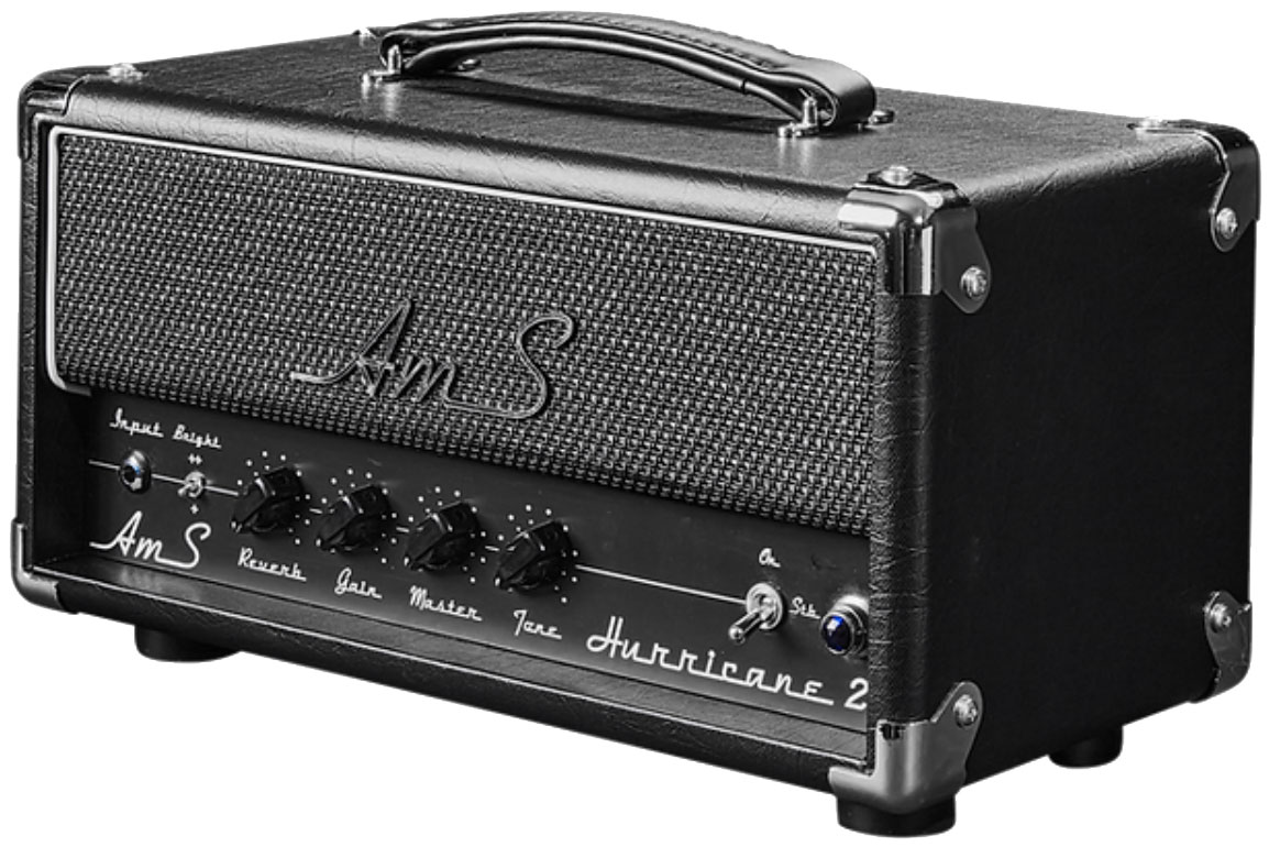 Ams Amplifiers Hurricane 20 Head 20w 6v6 Black - Ampli Guitare Électrique TÊte / PÉdale - Variation 1