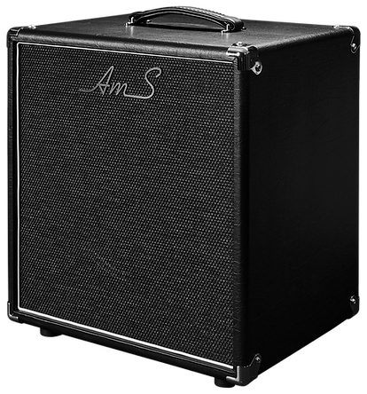 Ams Amplifiers Mini Guitar Cab 1x12 V30-ob Black - Baffle Ampli Guitare Électrique - Variation 1