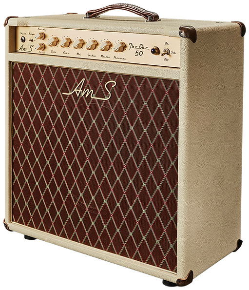 Ams Amplifiers The One 50 Spring Reverb 1x12 Combo 50w 6l6 Deltenre - Ampli Guitare Électrique Combo - Variation 1