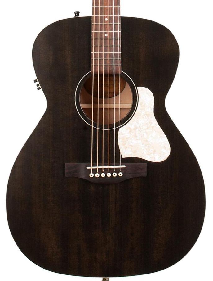 Guitare folk Art et lutherie Legacy Presys II - Faded Black Semi Gloss