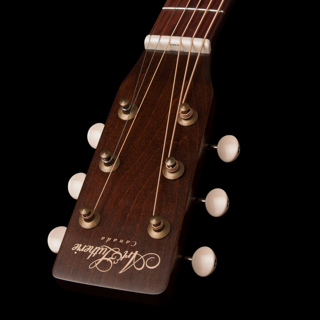 Art Et Lutherie Legacy Presys Ii Concert Hall Cedre Merisier Rw - Bourbon Burst - Guitare Folk - Variation 4