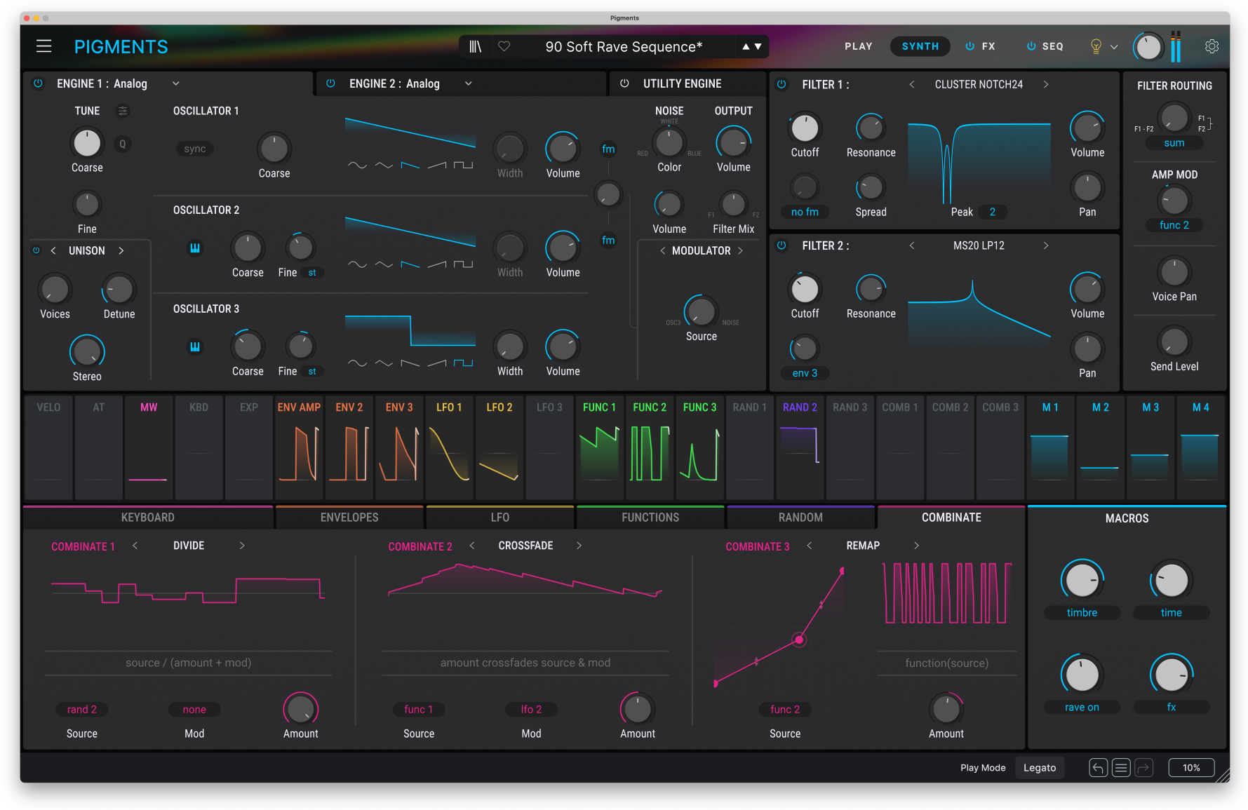 Arturia Pigments 6 License - Plug-in Effet - Main picture