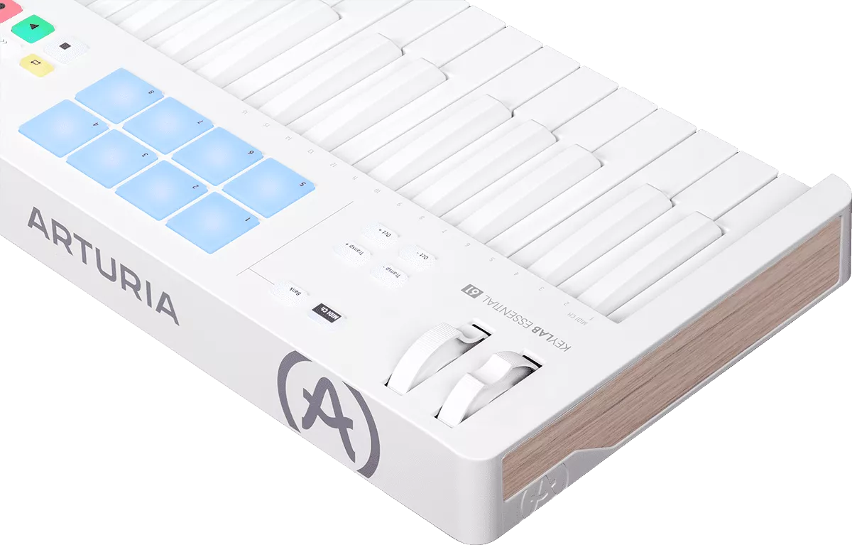 Arturia Keylab Essential 61 Mk3 Alpine White - Clavier MaÎtre - Variation 4