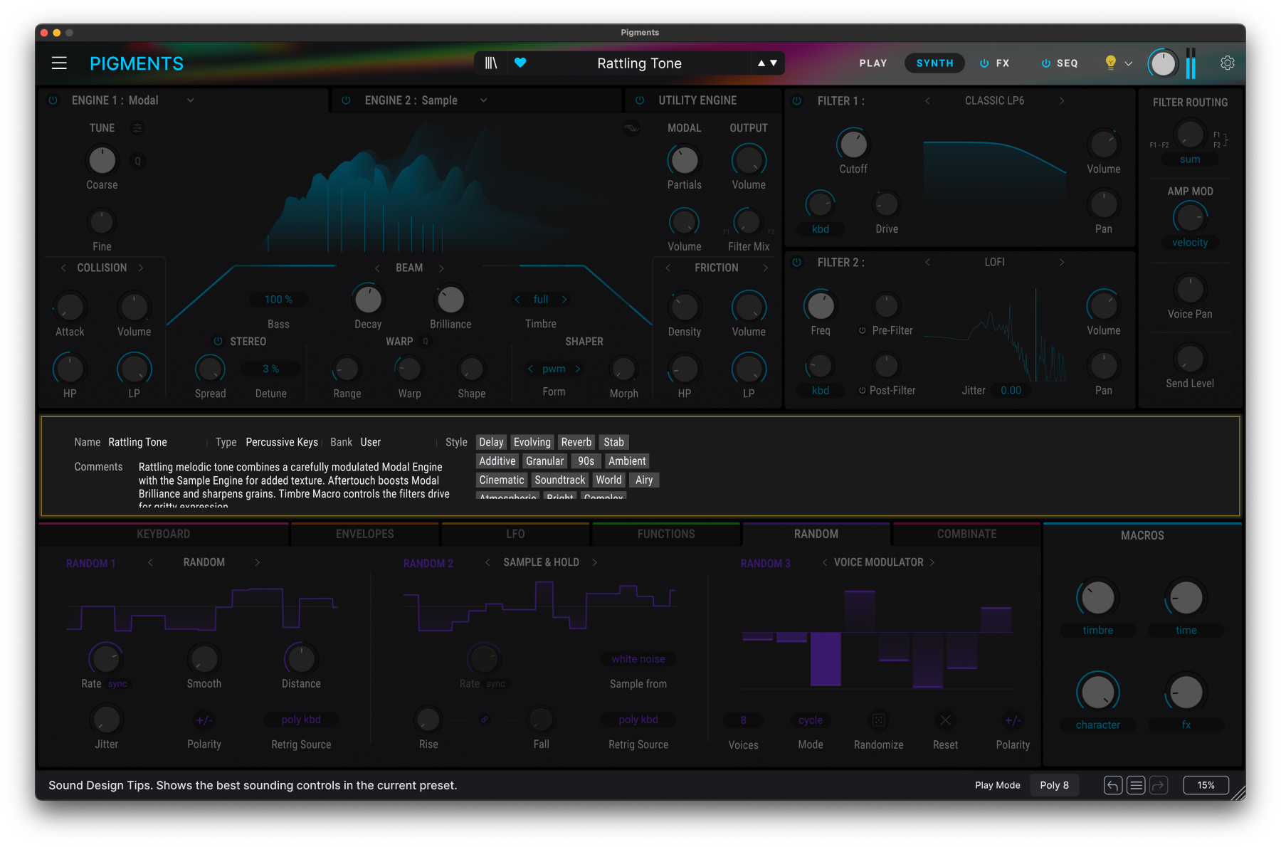 Arturia Pigments 6 Box - Plug-in Effet - Variation 10