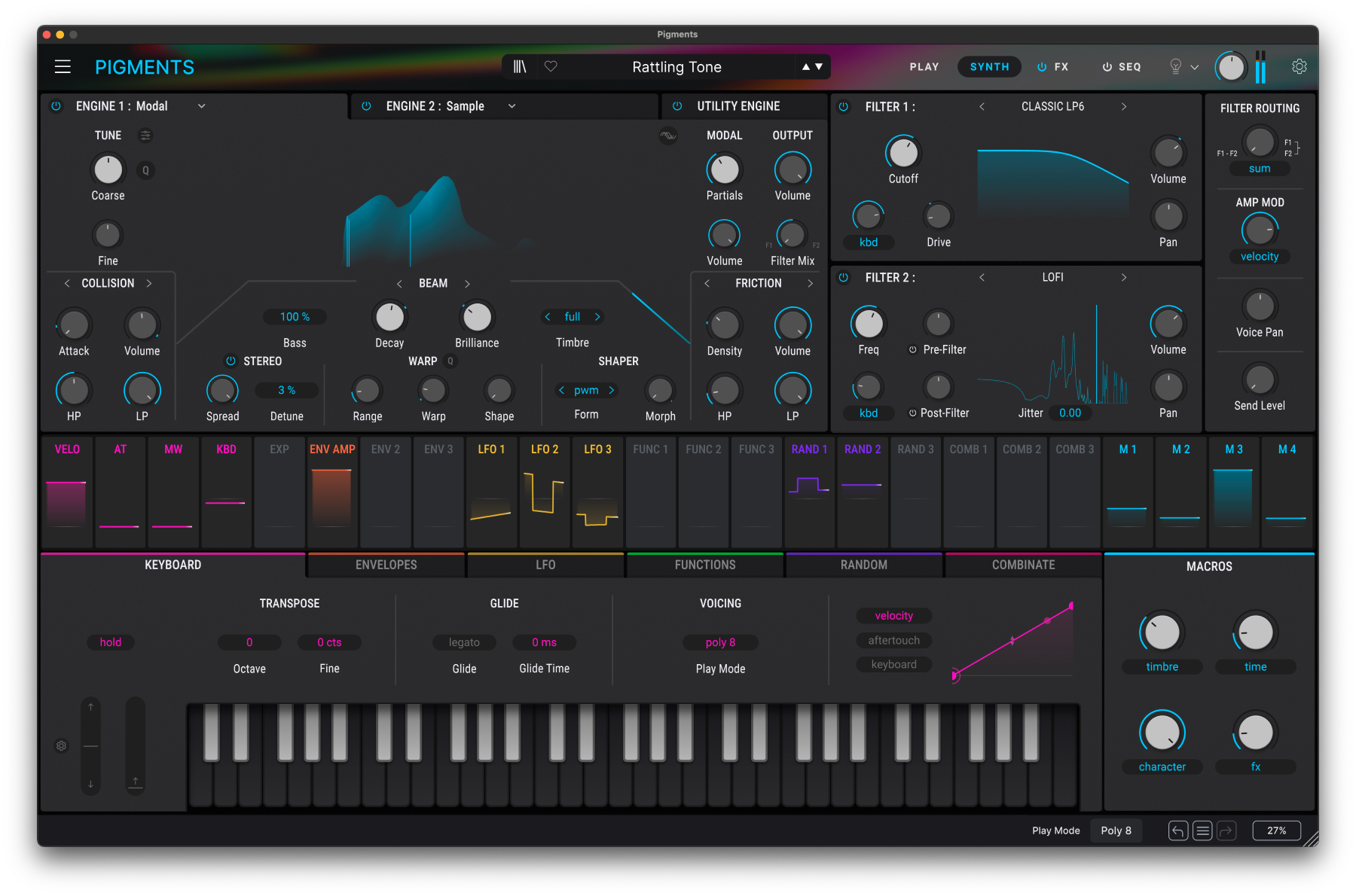 Arturia Pigments 6 Box - Plug-in Effet - Variation 6