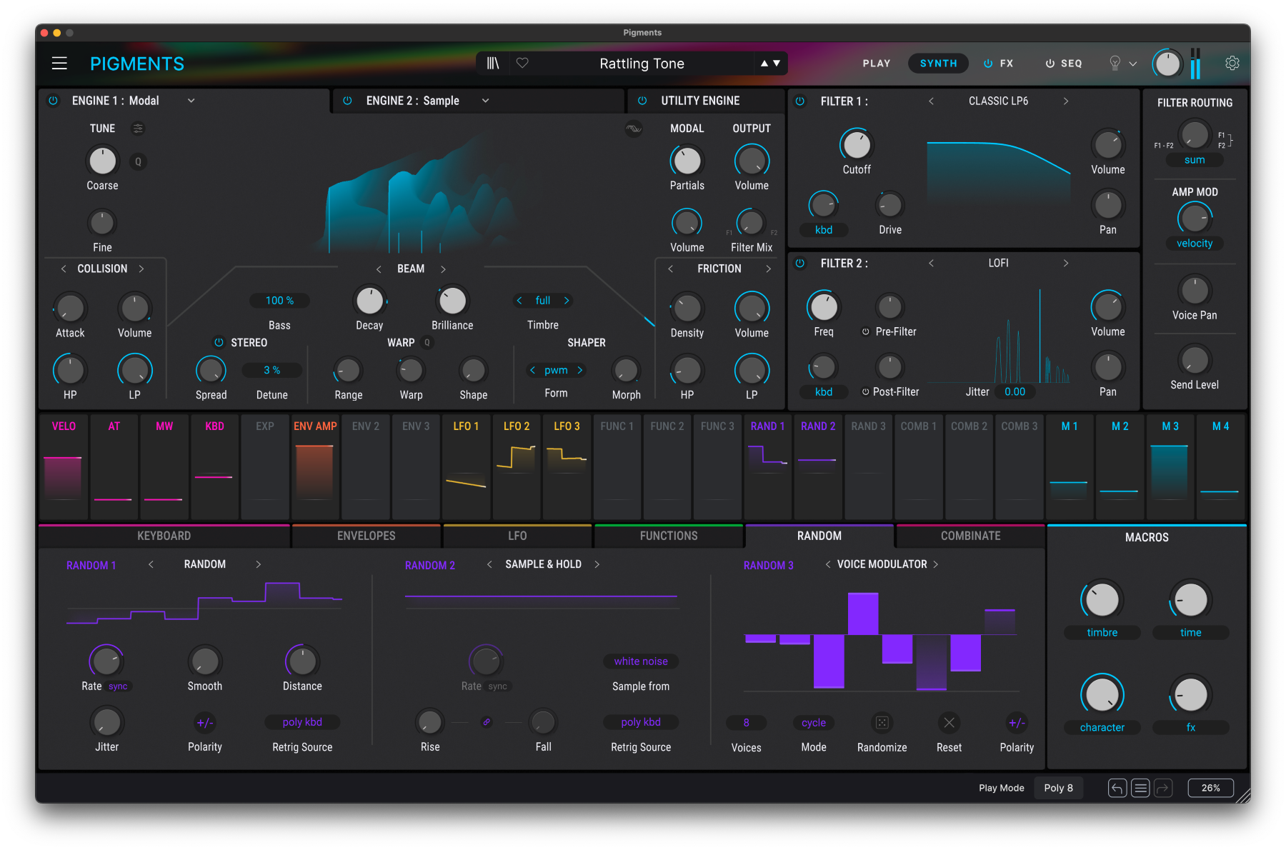 Arturia Pigments 6 Box - Plug-in Effet - Variation 8