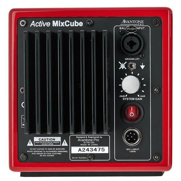 Avantone Mixcube Active Red - Enceinte Monitoring Active - Variation 1