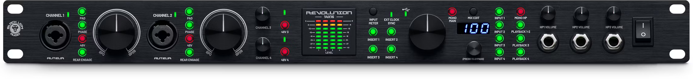 Black Lion Audio Revolution 14x16 - Carte Son Usb - Main picture