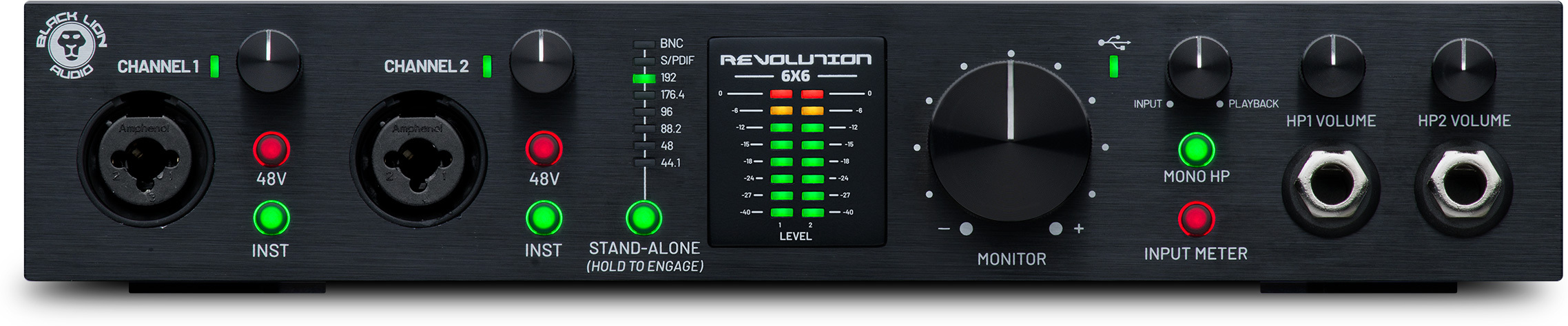 Black Lion Audio Revolution 6x6 - Carte Son Usb - Main picture