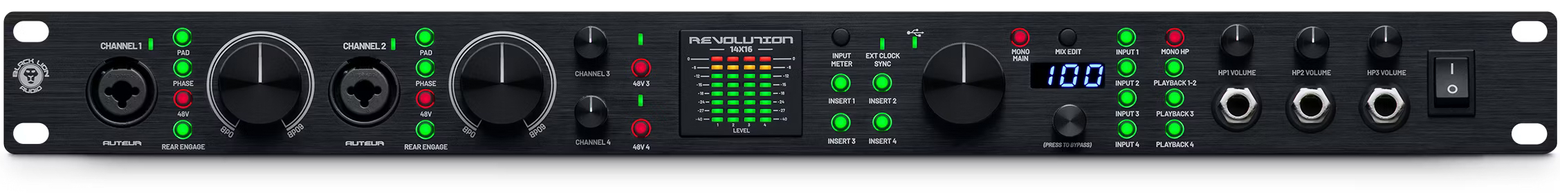 Black Lion Audio Revolution 14x16 - Carte Son Usb - Variation 3