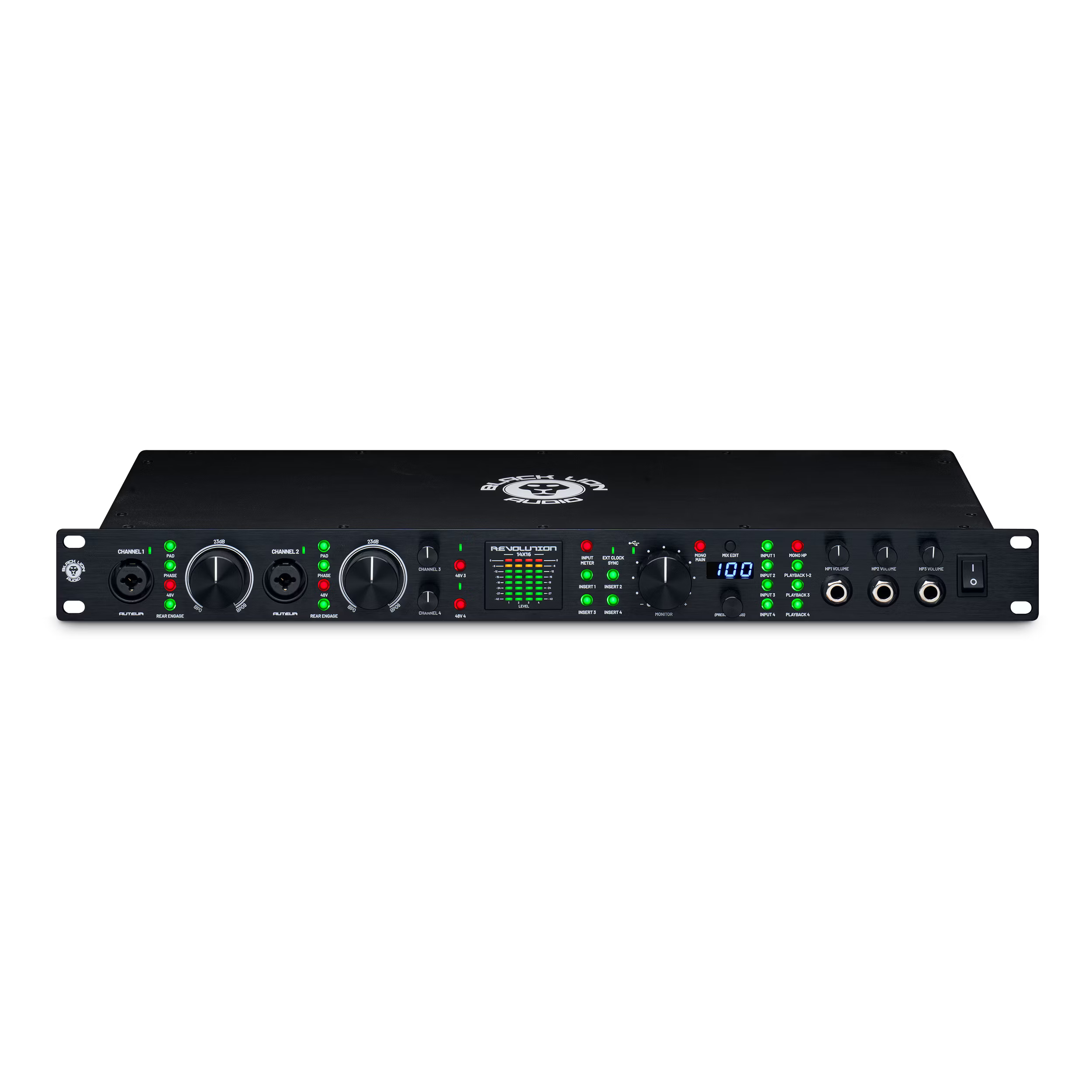 Black Lion Audio Revolution 14x16 - Carte Son Usb - Variation 5