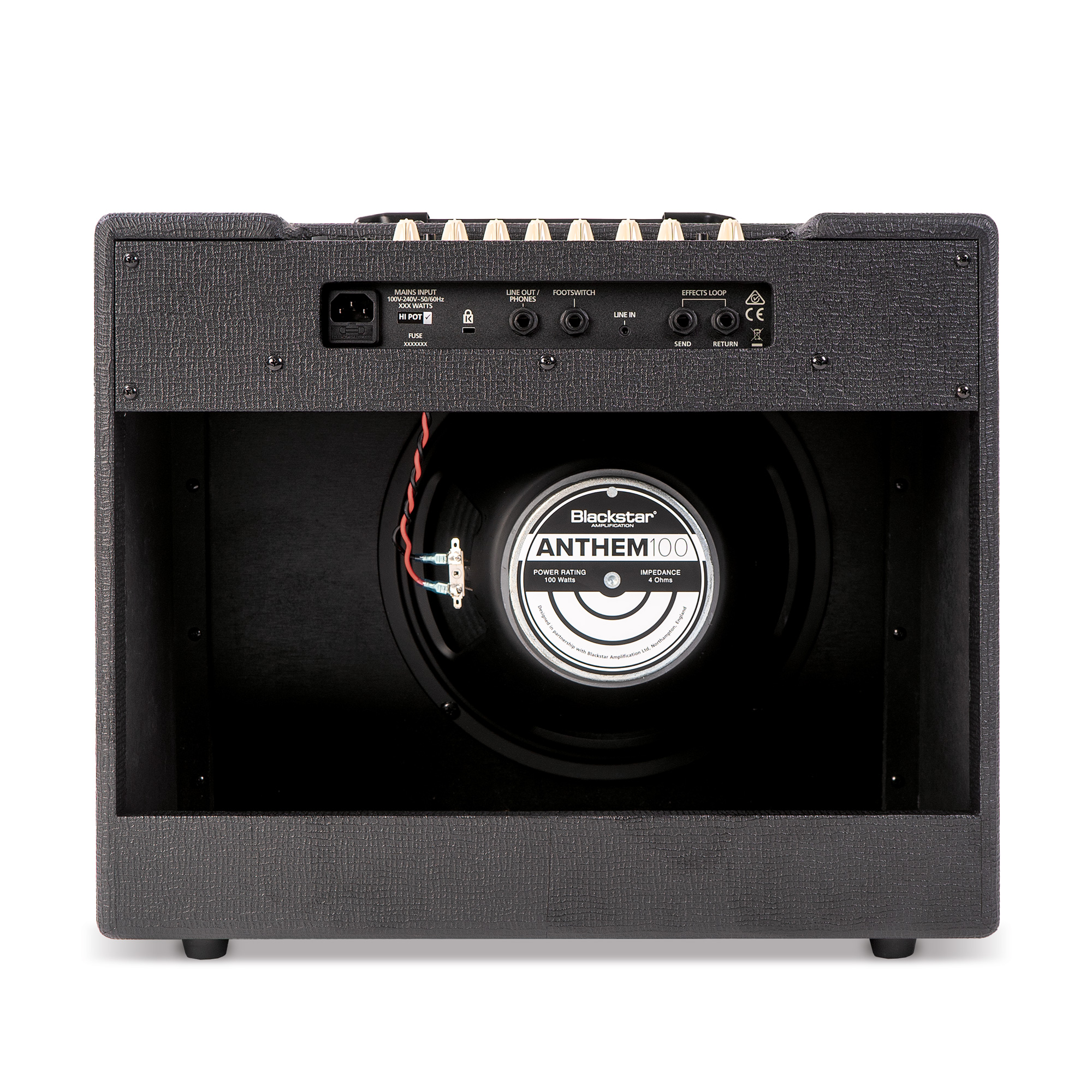 Blackstar Debut 100r Black 100w 1x12 - Ampli Guitare Électrique Combo - Variation 1