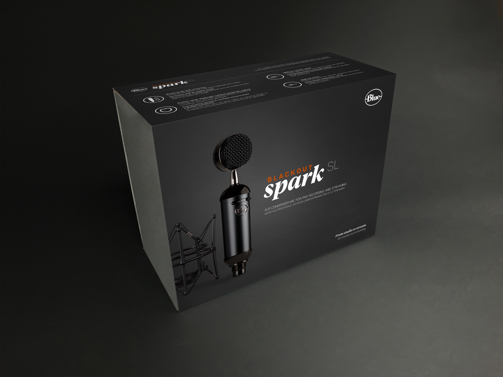 Logitech Blackout Spark SL XLR Microphone