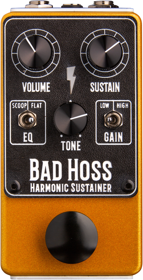 Bolt & Forge Bad Hoss Harmonic Sustainer - PÉdale Overdrive / Distortion / Fuzz - Main picture