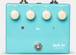 Pédale overdrive / distortion / fuzz Bondi effects SICK AS OVERDRIVE