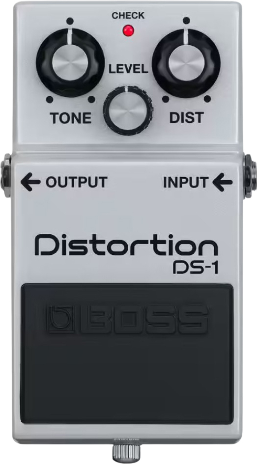 Boss Ds1 Distortion Ltd White - PÉdale Overdrive / Distortion / Fuzz - Main picture