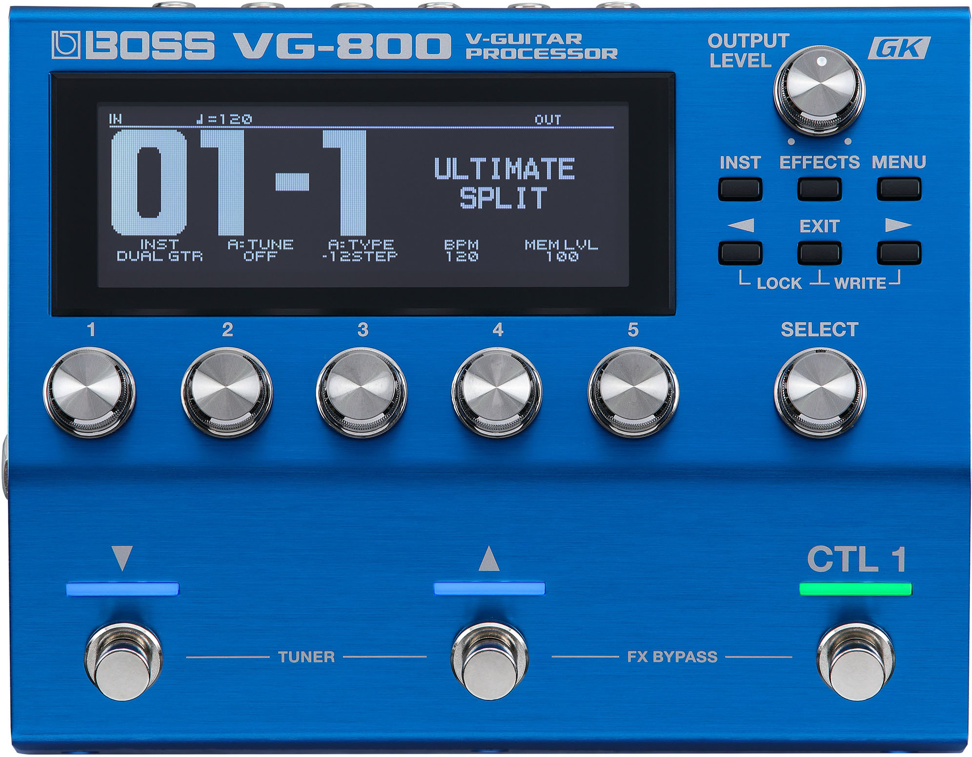 Boss Vg-800 V-guitar Processor - Multi Effet Guitare Électrique - Main picture