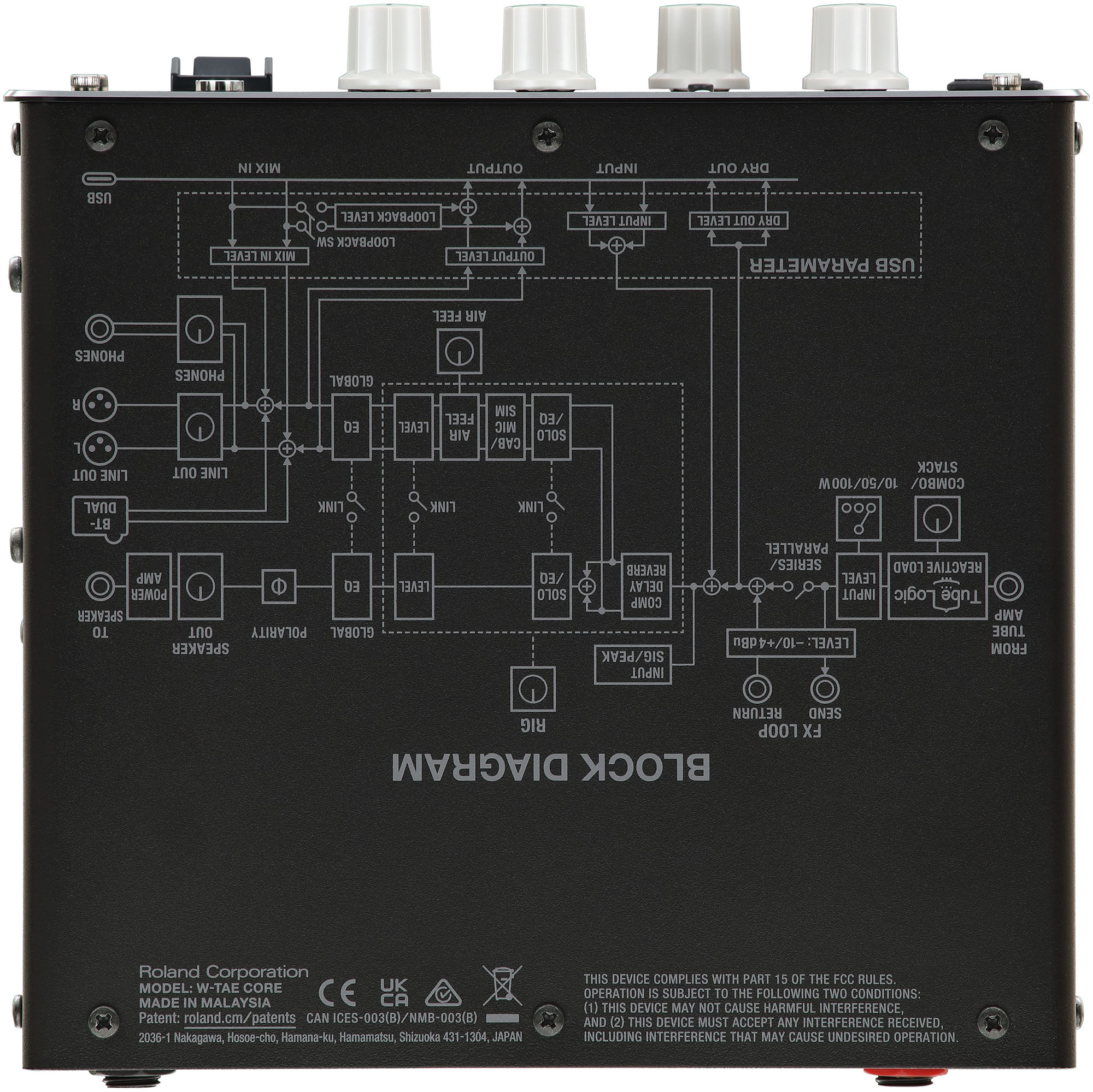 Boss Waza Tube Amp Expander Core - Attenuateur De Puissance - Variation 3