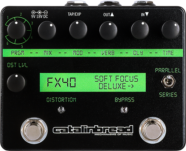 Catalinbread Soft Focus Deluxe Reverb - PÉdale Reverb / Delay / Echo - Main picture