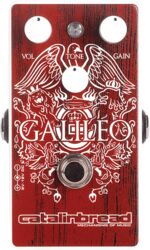 Pédale overdrive / distortion / fuzz Catalinbread Galileo Red Special Edition